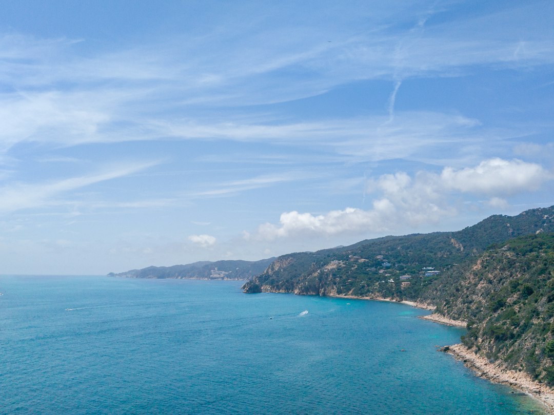 Mediterranean island coast